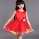 Children's dresses for young fashionable women of 4-5 years