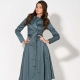 Long women's raincoat