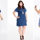 Denim dresses for obese women