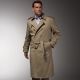 Men's long classic coat