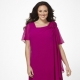 Chiffon dresses for obese women