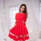 Vestido de noite vermelho