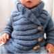 Knitted jacket for a boy