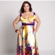 Long dress for obese women