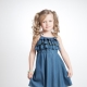 Jeans sundress for girls