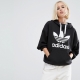 Moda mujer sudadera con capucha