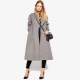 A-line silhouette coat