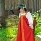 Russian folk sundress