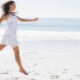 Elegante vestido de verano blanco