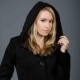 Women's coat with a hood