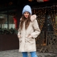 Parka beige