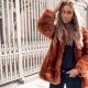 Eco fur coats - alternative to products from natural fur