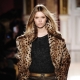 Leopard fur coat