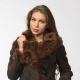 Fashionable short women's sheepskin coat 2019-2020