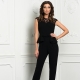 Fashionable evening women's overalls