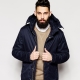 Jaqueta Parka de Inverno para Homem