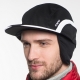 Men's winter baseball caps with ears