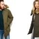 Khaki parka