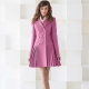 What can I wear with a pink pea coat?