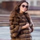 Fur coat of Barguzin sable