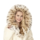 Mink fur coat with trot