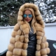 Arctic Fox Fur Coat