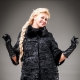 Astrakhan fur coats