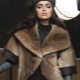 Warm and stylish fur coat from muskrat fur