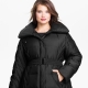 Winter jacket park for obese women