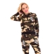 Fatos de camuflagem para o verão e inverno