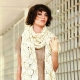 Openwork scarf