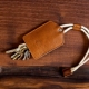 Leather men's key case