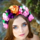 Headband with flowers - highlight your natural beauty!