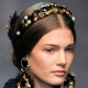 Beautiful hairband and original ideas for hairstyles