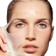 Anti-wrinkle face mask with gelatin