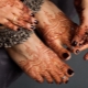 Lukisan Henna di Kaki