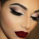 Dark lipstick