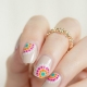 Manicure with dots