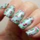 Manicura Con Cerezas.