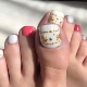 Pedicure shellac